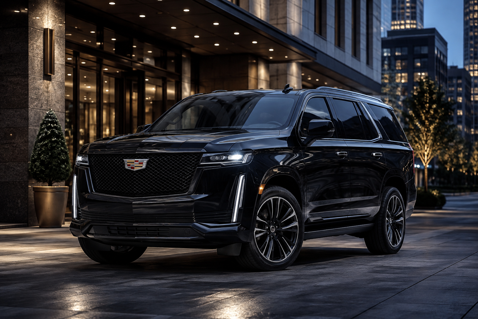 Cadillac Escalade for private transportation